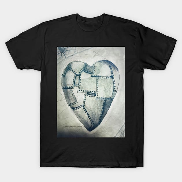 Heart T-Shirt by teenamarie23art